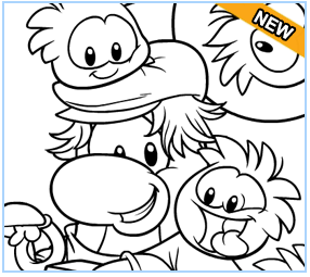 Club Penguin Coloring Pages on Club Penguin New Coloring Page    Alkatheeri12 S Club Penguin Cheats